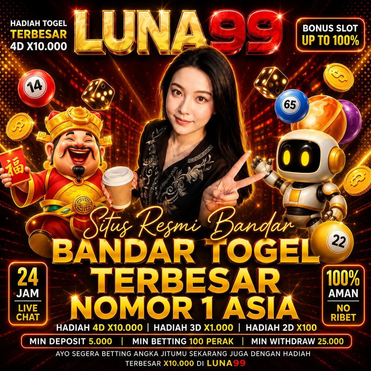 LUNA99 : Bandar Toto Terbesar Nomor 1 Asia Gampang Akses